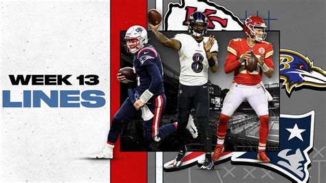 NFL odds Week 13: Betting results, closing lines for every game.